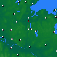 Nearby Forecast Locations - Bay of Lübeck - Mapa