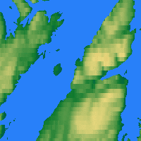 Nearby Forecast Locations - Honningsvåg - Mapa