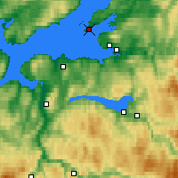 Nearby Forecast Locations - Frosta - Mapa