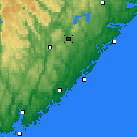 Nearby Forecast Locations - Nelaug - Mapa
