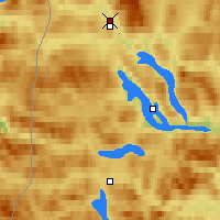 Nearby Forecast Locations - Hemavan - Mapa