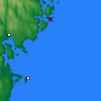 Nearby Forecast Locations - Lungo - Mapa