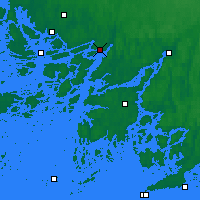 Nearby Forecast Locations - Piikkiö - Mapa