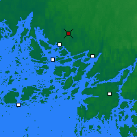 Nearby Forecast Locations - Turku - Mapa