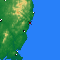 Nearby Forecast Locations - Arklow - Mapa
