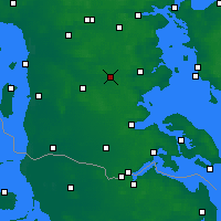 Nearby Forecast Locations - Vojens - Mapa