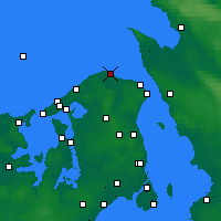 Nearby Forecast Locations - Nakkehoved - Mapa