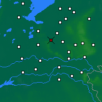 Nearby Forecast Locations - Amersfoort - Mapa
