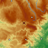 Nearby Forecast Locations - Mende - Mapa