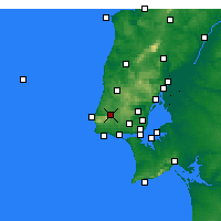 Nearby Forecast Locations - Sintra - Mapa