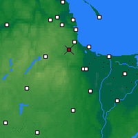 Nearby Forecast Locations - Gdaňsk - Mapa