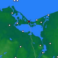 Nearby Forecast Locations - Svinoústí - Mapa