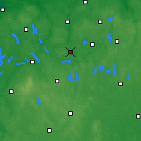 Nearby Forecast Locations - Olštýn - Mapa
