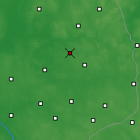 Nearby Forecast Locations - Bělostok - Mapa