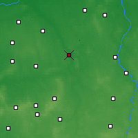 Nearby Forecast Locations - Kališ - Mapa