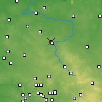 Nearby Forecast Locations - Čenstochová - Mapa