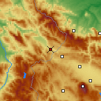Nearby Forecast Locations - Dimitrovgrad - Mapa