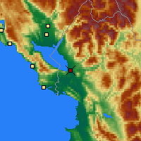 Nearby Forecast Locations - Skadar - Mapa