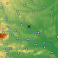 Nearby Forecast Locations - Městská občina Murska Sobota - Mapa