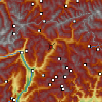 Nearby Forecast Locations - Brixen - Mapa