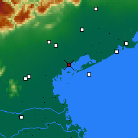 Nearby Forecast Locations - Benátky - Mapa