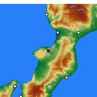 Nearby Forecast Locations - Vibo Valentia - Mapa