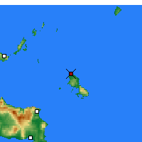 Nearby Forecast Locations - Skyros - Mapa