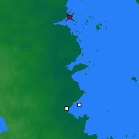 Nearby Forecast Locations - Kem' - Port - Mapa
