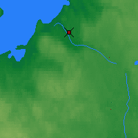 Nearby Forecast Locations - Vytěgra - Mapa