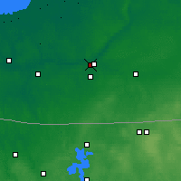 Nearby Forecast Locations - Čerňachovsk - Mapa