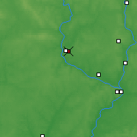 Nearby Forecast Locations - Žukovka - Mapa