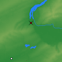 Nearby Forecast Locations - Kameň na Obu - Mapa