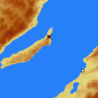 Nearby Forecast Locations - Chužir - Mapa