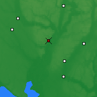 Nearby Forecast Locations - Lubny - Mapa