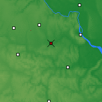 Nearby Forecast Locations - Myronivka - Mapa