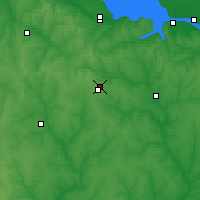 Nearby Forecast Locations - Znamjanka - Mapa