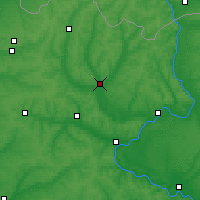 Nearby Forecast Locations - Charkov - Mapa