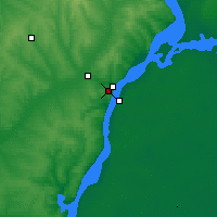 Nearby Forecast Locations - Kamyšin - Mapa