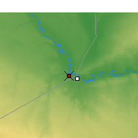 Nearby Forecast Locations - Al Búkamál - Mapa