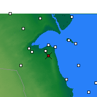 Nearby Forecast Locations - Kuvajt - Mapa