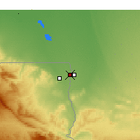 Nearby Forecast Locations - Sarachs - Mapa