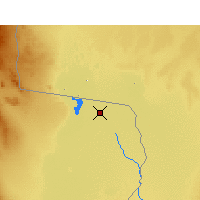 Nearby Forecast Locations - Zabol - Mapa