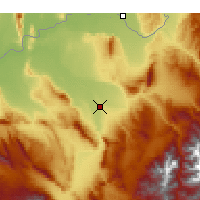 Nearby Forecast Locations - Kundúz - Mapa