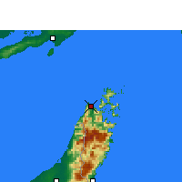 Nearby Forecast Locations - Chasab - Mapa