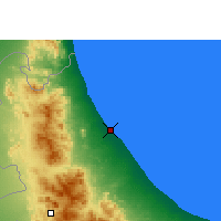 Nearby Forecast Locations - Suhár - Mapa