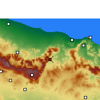Nearby Forecast Locations - Samájl - Mapa