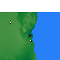 Nearby Forecast Locations - Dakm - Mapa
