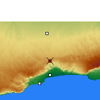 Nearby Forecast Locations - Qairoon Hair. - Mapa