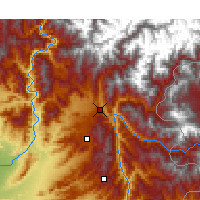 Nearby Forecast Locations - Balakot - Mapa