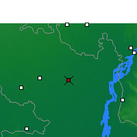 Nearby Forecast Locations - Rangpur - Mapa